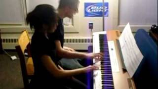 Jay Chou - Secret - Piano Duet FT. SHERRY KIM