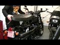 Delboy's Garage, Triumph Final seat fitting, This is gonna be 'Marmite'!