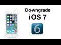 วิธี Downgrade iOS 7 ไปยัง iOS 6.1.3 และ iOS 6.1.4