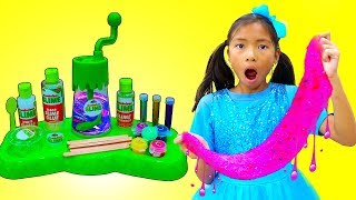 Wendy Pretend Play Make DIY Satisfying Nickelodeon SlimeWendy Pretend Play Make DIY Satisfying Nickelodeon Slime