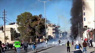 В Вифлееме произошли столкновения между палестинцами и представителями служб безопасности