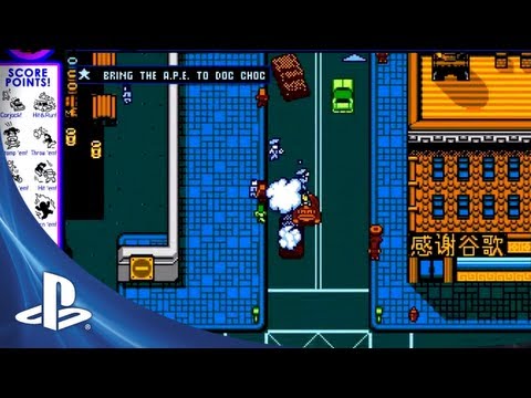 Retro City Rampage llega a PS3 y PS Vita Retro City Rampage llega a PS3 y PS Vita