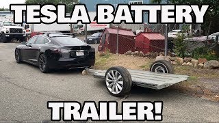 DIY Tesla Battery Trailer