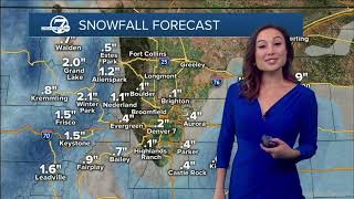 Light rain and snow for metro Denver this eveningLight rain and snow for metro Denver this evening