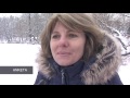 Dolní Benešov:  Cvičení hasičů na ledě