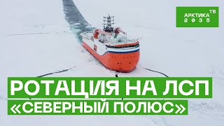 Первая ротация на ледостойкой платформе "Северный полюс"