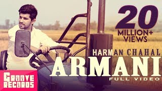 Armani  Harman Chahal  Mr VGrooves  Full Video  New Punjabi Song
