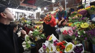 Песня продавца цветов накануне 8 марта