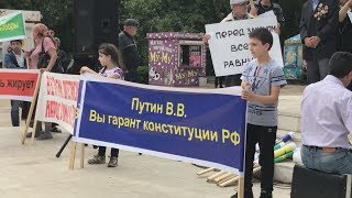 Дагестанская оппозиция протестует с надеждой на Аллаха и Путина
