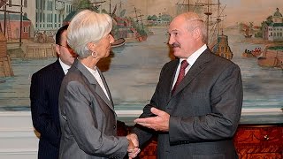 А. Лукашенко в Америке. Встреча с директором-распорядителем МВФ Кристин Лагард