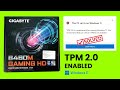 Enable TPM 2.0 in GIGABYTE B460M Motherboard  Enable TPM from BIOS (Intel)  TPM 2.0 Windows 11