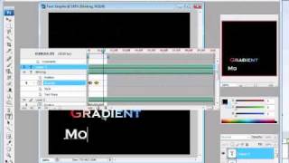 Tutorial: Adding text animation in Adobe Photoshop CS3