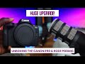 Unboxing The CANON EOS R50 and The RODE PODMIC & First Impressions! WOW!