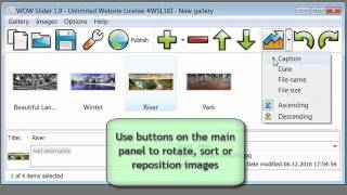 How to add jQuery image slider to your site with WOW Slider
