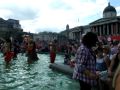 PRIDE LONDON 2010 PARTY @ TRAFALGAR SQUARE (First Fountain Climber) by chito salarza ...