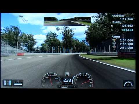 Gran Turismo 5 GT5 Vettel Red Bull X1 X2010 Challenge Monza Gold Lap 