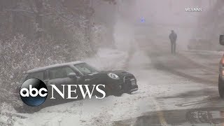 Snow, heavy rain, winds slam Midwest to East Coast | ABC NewsSnow, heavy rain, winds slam Midwest to East Coast | ABC News