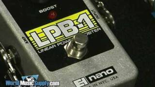 Electro-Harmonix LPB-1 Linear Power Booster Demo - YouTube