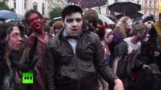 «Зомби-парад» в Праге
