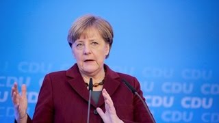 На Ангелу Меркель напала рыба