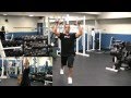 Lunges with Dumbbell Shoulder Press 