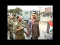 Israeli soldiers brutally attack Palestinians and ISM activists on bike ride