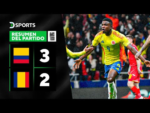 Colombia 3 ? 2 Rumanía | Resumen