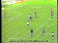 Sporting - 4 Chaves - 1 de 1986/1987 1/4 Final Taca de Portugal