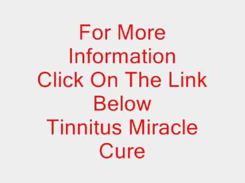 tinnitus miracle