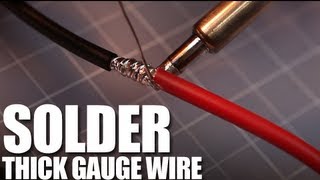 Solder Thick Gauge Wire