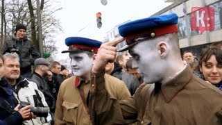 Мертві НКВДисти прийшли на мітинг жертв УПА