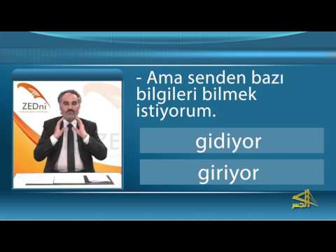 سلسلة تعليم اللغة التركية مع الدكتور " محمد زبدية " الحلقة (21)