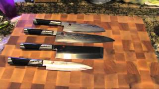 Miyabi 7000 pro Knives by Henckel - YouTube