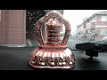 Tibetan solar powered mani wheel