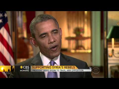 Supporting (Syria) rebels: President Obama seeks aid for opposition  6/27/14