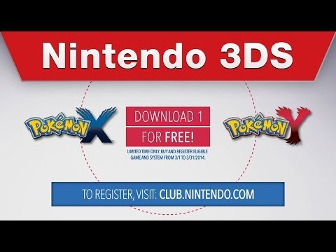 Descarga gratis Pokémon X o Y para Nintendo 3DS Descarga gratis Pokémon X o Y para Nintendo 3DS