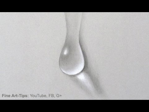 How to Draw a Water Drop Step by Step