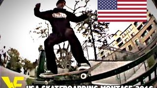 USA Skateboarding Montage 2016USA Skateboarding Montage 2016