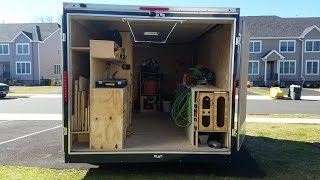 My tool trailer setup | Inspired by Ron Paulk's Awesome Rolling Toolbox