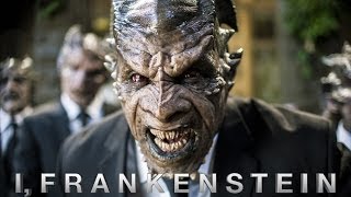 "I, Frankenstein" | Trailer & Kritik Review Deutsch German Aaron Eckhart 2014 [HD]