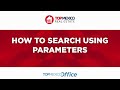 04. How to search using parameters