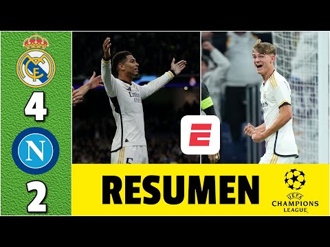 Real Madrid 4-2 Napoli | Resumen - Champions League