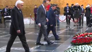 Возложение венков на Мамаевом Кургане