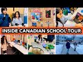 Inside Canadian School Tour-Canada k school ka detailed visit-kash humey bhi esay school miley hotey.480p