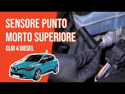 Come si sostituisce il sensore del punto morto superiore in una Clio 4  1.5 dCi