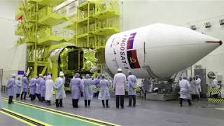 РН «Зенит-2SБ» с КА «Ангосат». Работы в МИКе.