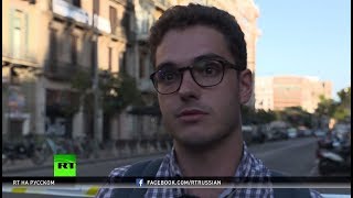 «Царил полный хаос»: очевидцы о теракте в Барселоне