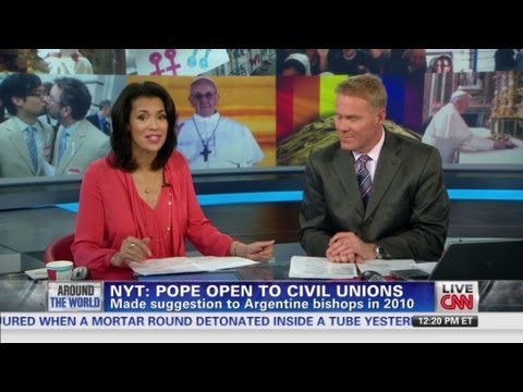 Pope open to civil unions      3/21/13    (cnn)