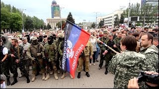 Клятва воинов на верность Донецкой Народной Республики - воинская присяга армии ДНР!