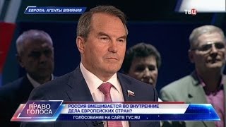 Европа: агенты влияния. Право голоса